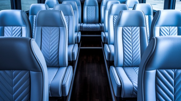 15 passenger minibus interior