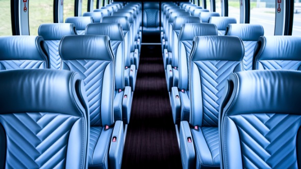50 passenger charter bus interior indianapolis