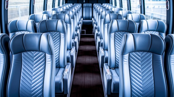 54 passenger charter bus interior indianapolis