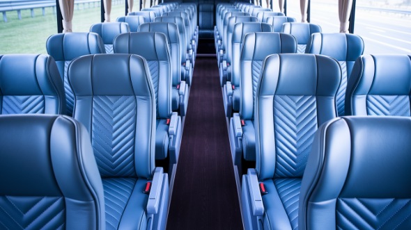 55 passenger charter bus interior indianapolis
