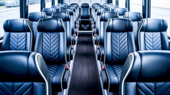 carmel 20 passenger minibus inside