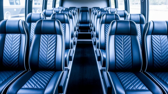 carmel 25 passenger minibus inside
