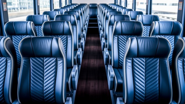 carmel 50 passenger charter bus rental