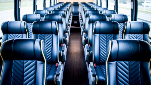 carmel 54 passenger charter bus rental