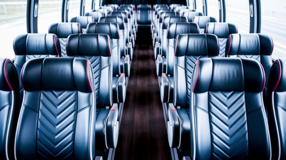 carmel 56 passenger charter bus rental