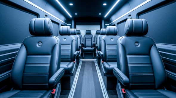 carmel sprinter van with driver rental