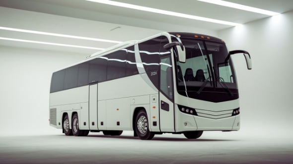 indianapolis 56 passenger charter bus